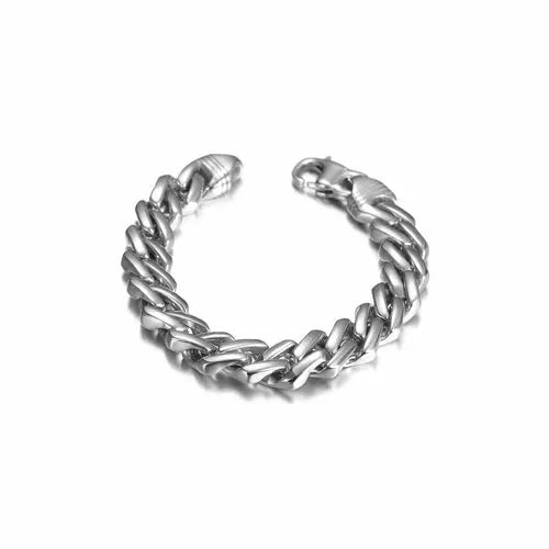 Cuban Chain Bracelet with Lobster Clasp My Store