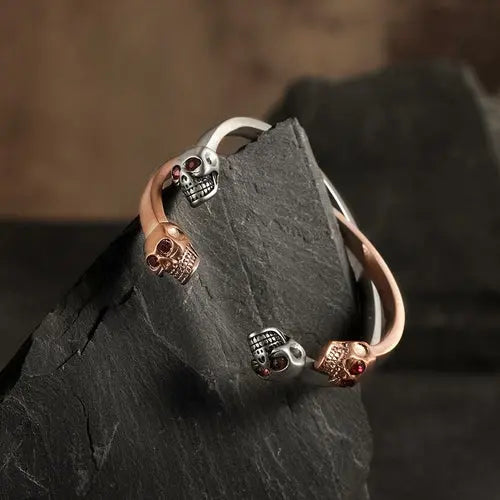SKULL CUFF BANGLE    My Store