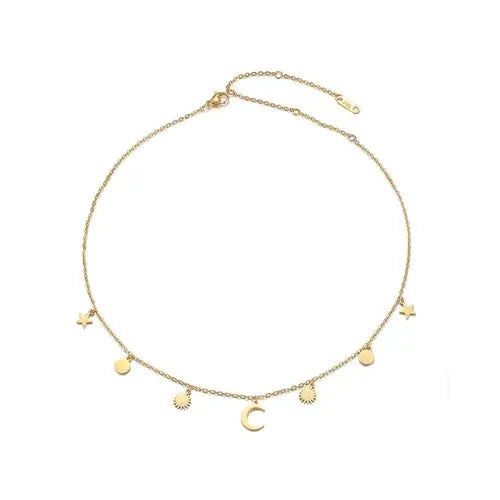Dangling Celestial Necklace    My Store
