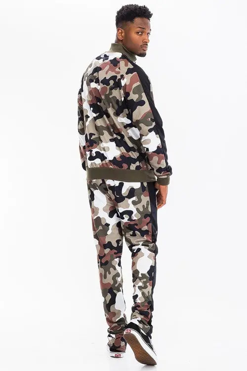 Green and Brown Camo Tracksuit    My Store