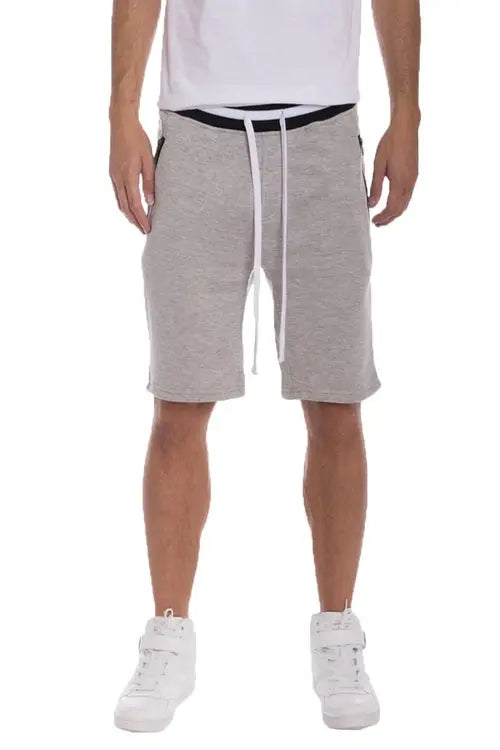 BRANDON FRENCH TERRY SHORTS- GREY    My Store