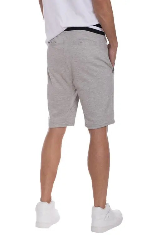 BRANDON FRENCH TERRY SHORTS- GREY    My Store