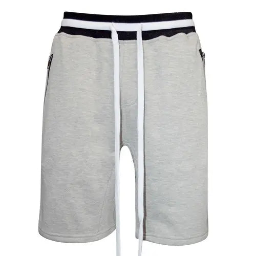 BRANDON FRENCH TERRY SHORTS- GREY    My Store