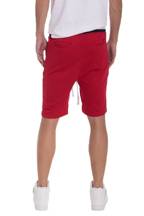 BRANDON FRENCH TERRY SHORTS- RED My Store