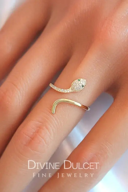 24 Karat Slytherin Adjustable Ring    My Store