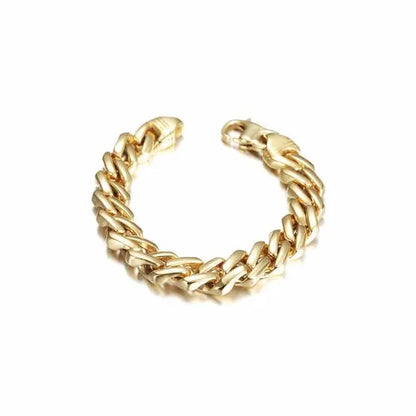 Cuban Chain Bracelet with Lobster Clasp    My Store