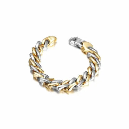 Cuban Chain Bracelet with Lobster Clasp    My Store