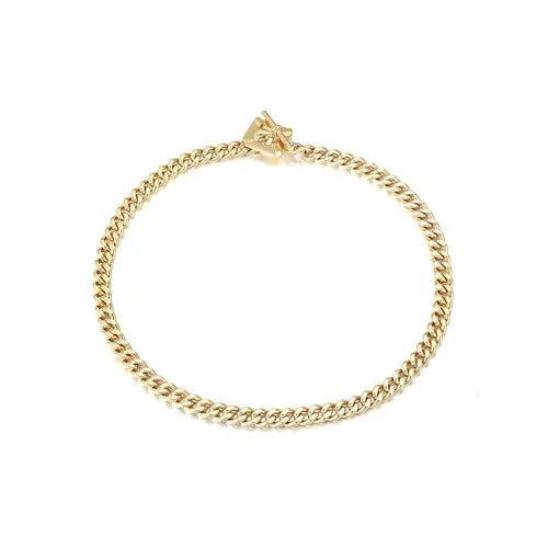 Square Toggle Clasp Chain Necklace    My Store