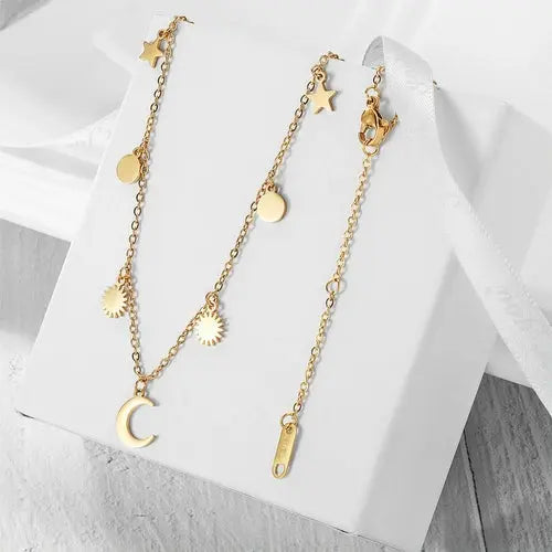 Dangling Celestial Necklace    My Store